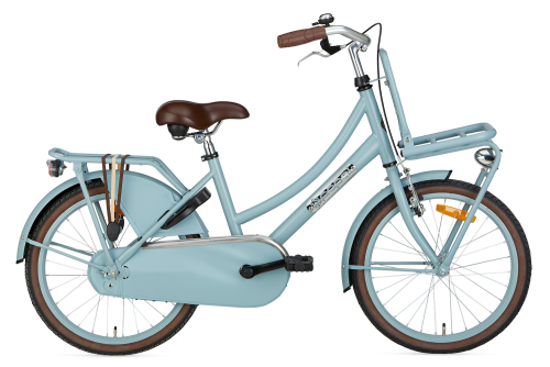 Popal Daily Dutch Basic 20 inch meisjesfiets mat-blauw