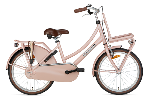 Popal Daily Dutch Basic 20 inch meisjesfiets zalm roze