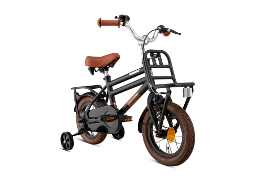SuperSuper Cooper 1201 Mat-zwart Jongenfiets