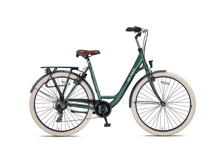 Altec-Metro-28inch-Damesfiets-55cm-Army-Green-2020-Nieuw