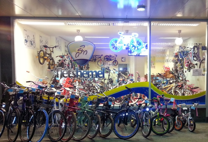 Fietsenwinkel Fietshemel Showroom Kinderfietsen