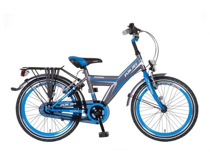 fun jet 20 inch grijs blauw