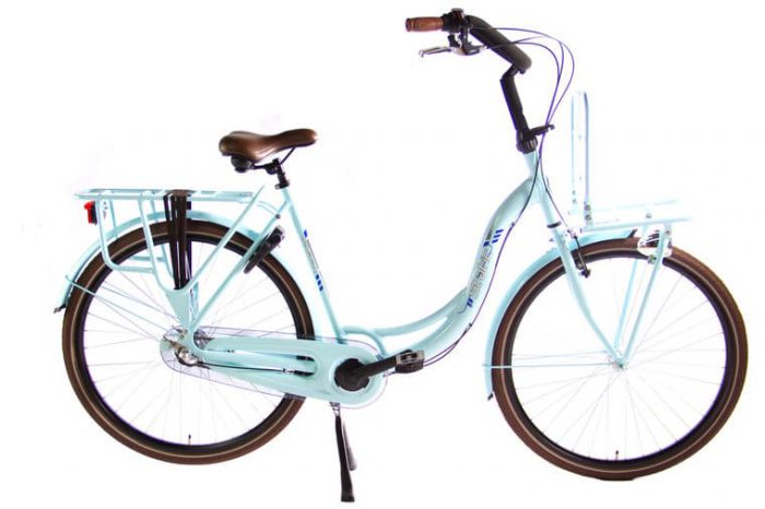 Moederfiets 28 inch N3 Sky Blauw Static Queen blauw