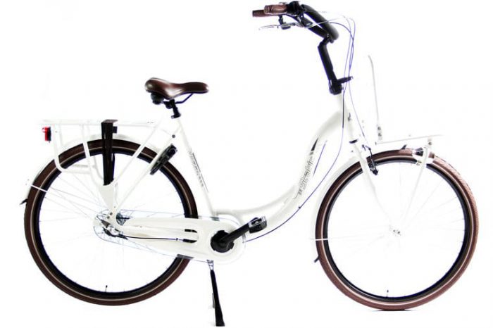 Moederfiets 28 inch N3 Sky Blauw Static Queen wit