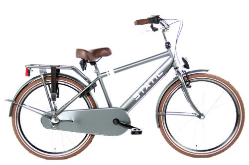Static City Jongensfiets 24 inch mat grijs