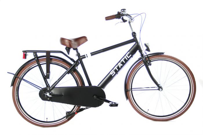 Static City Jongensfiets 24 inch mat zwart