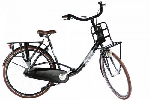 Static Mary moederfiets 28 inch mat zwart 2