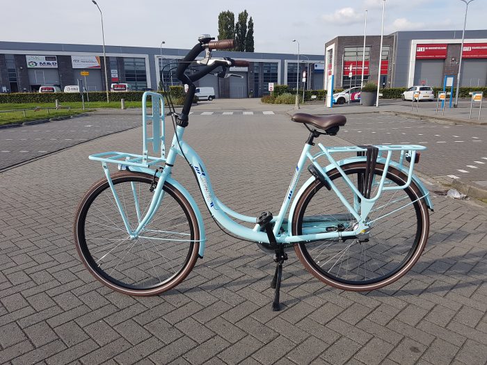 Static Queen 28 inch moederfiets blauw 2