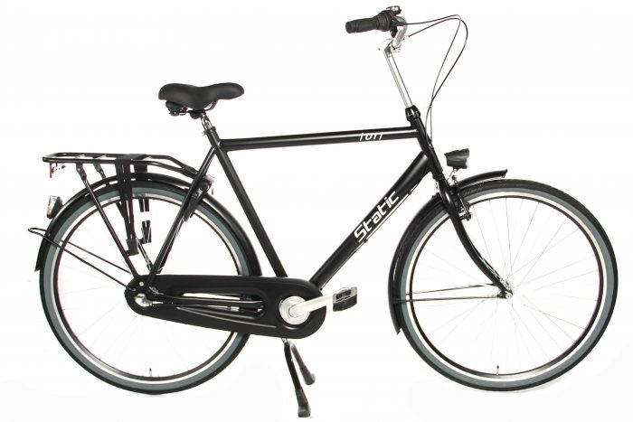 Static Urban 28 inch Heren stadsfiets Zwart