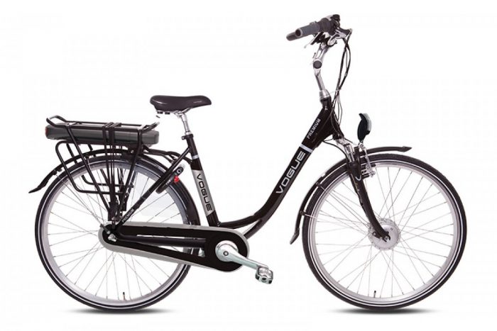 VOGUE PREMIUM Elektrische damesfiets 28 inch Black 7SP Lady 51 cm zwart (102005)