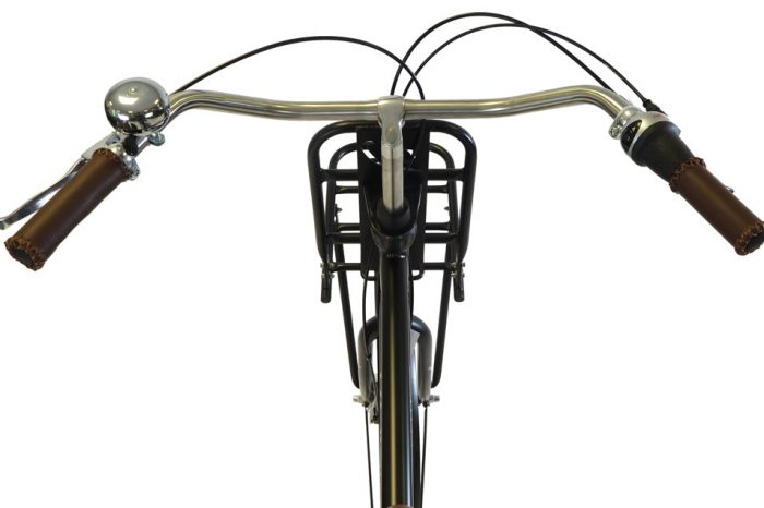 Vogue elite plus heren transportfiets mat Zwart