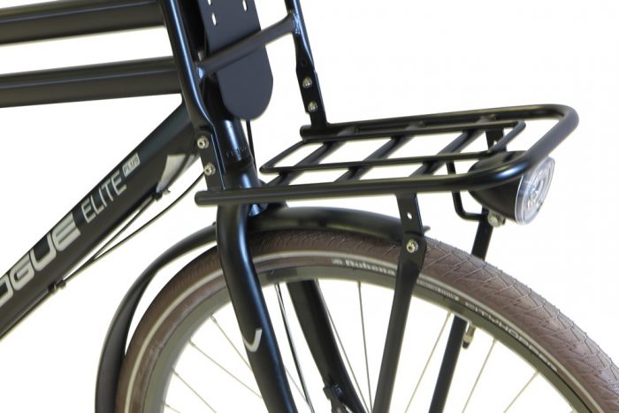 Vogue elite plus heren transportfiets mat Zwart