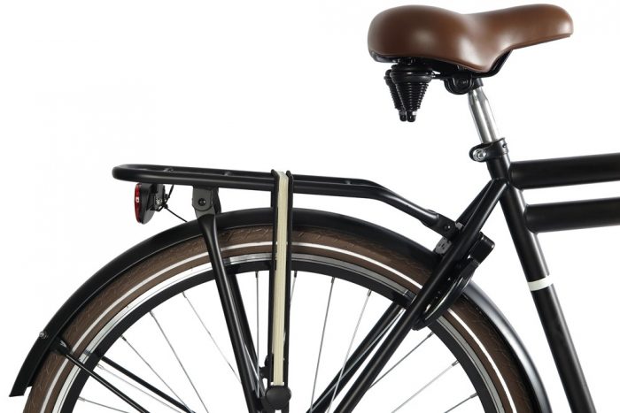 Vogue transporter heren transportfiets mat zwart