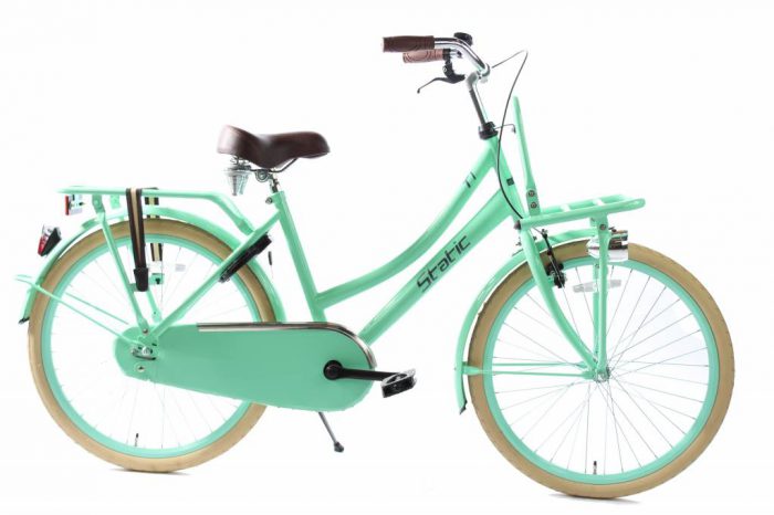 static-cargo-groen-24-inch-meisjes-transportfiets