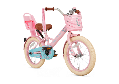 SuperSuper Little miss 16 inch meisjesfiets Roze