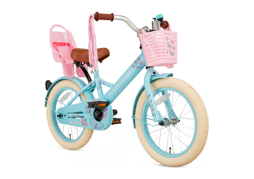 SuperSuper Little miss 16 inch meisjesfiets Turquoise