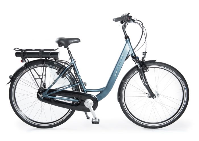 Aldo Lage Instap fiets Elektrisch inch Seven E-Bike 28 inch blauw