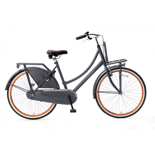 Nogan Vintage 26 inch Transportfiets Petol Blue Cargo Transportfietsen Popal Daily Dutch