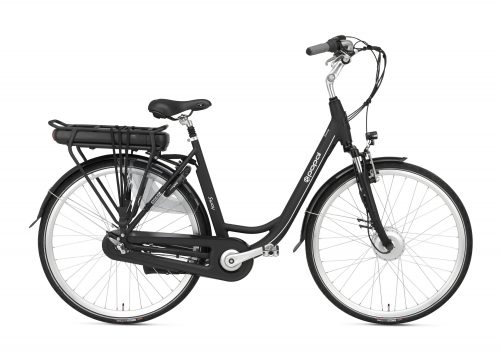 Popal Sway Dames elektrische fiets 28 inch mat zwart
