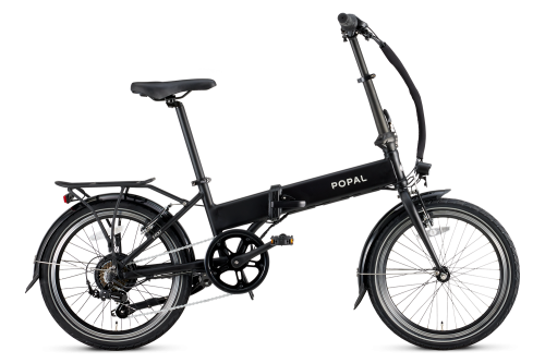 Kleine elektrische vouwfiets met ondersteuning popal E folt 2.0