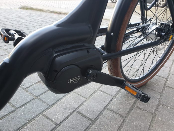 KeeWee E-Bike Bakfiets 24 inch 7-speed black-Brown 