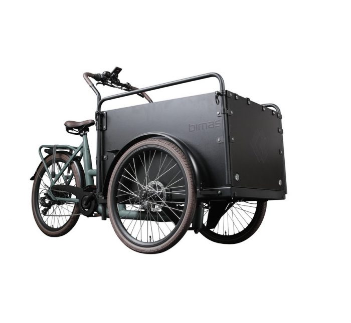 Elektrische bakfiets bimas-ecargo-30-elektrische-bakfiets-groen