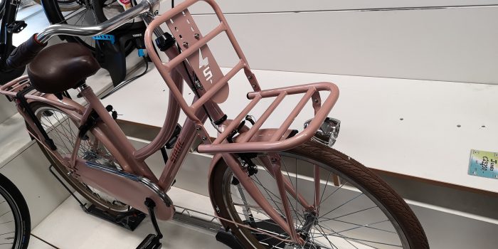 Static Cargo 2021 transportfiets 26 inch Roze