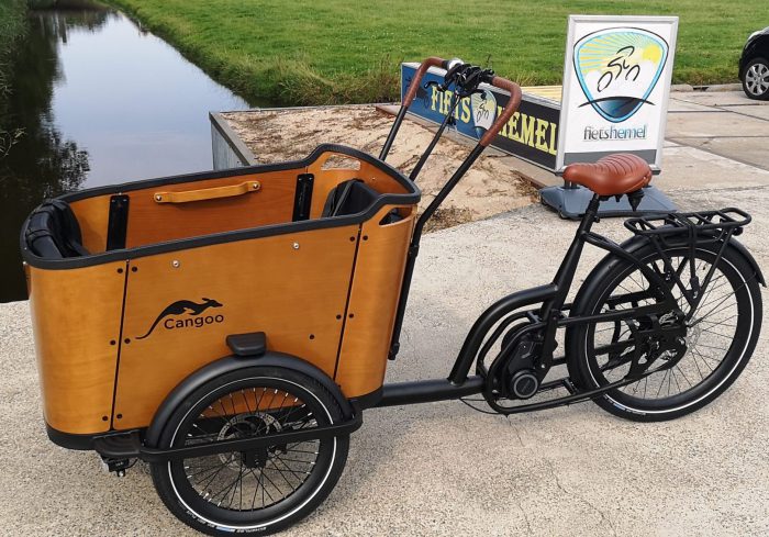 Cangoo Buckle Elektrische bakfiets 14 Ampère 48 Volt 2021
