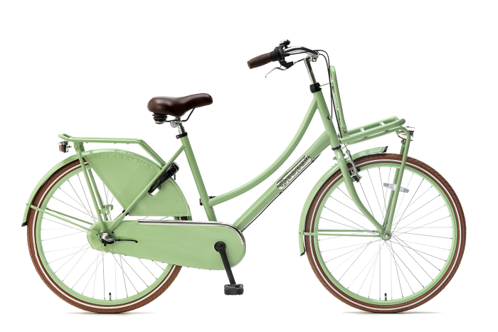 Popal Daily Dutch Basic plus 26 inch Transportfietsfiets Pistasche