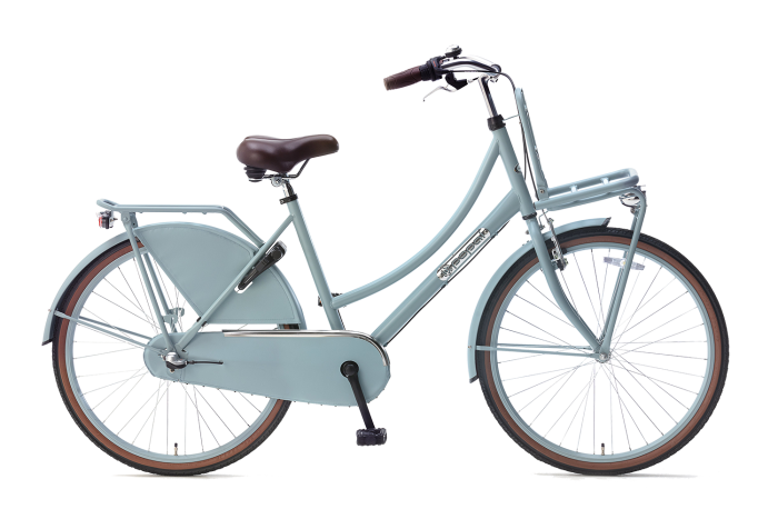 Popal Daily Dutch Basic plus 26 inch Transportfietsfiets mat-blauw