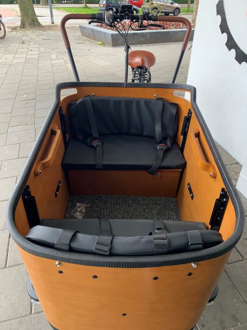 Popal elektrische bakfiets Cangoo Buckle 7V Mat Zwart 4