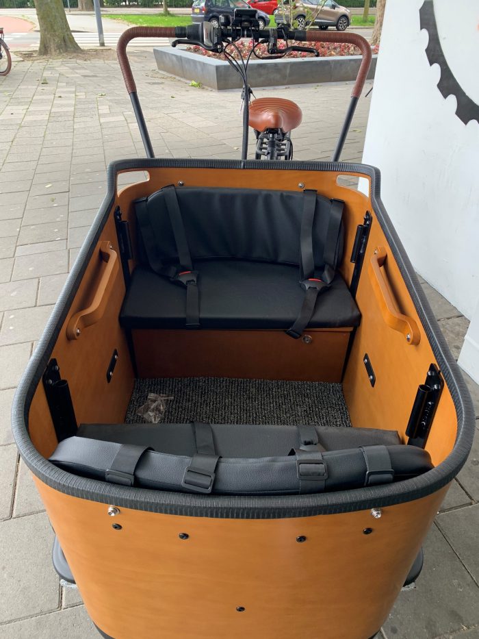 Popal elektrische bakfiets Cangoo Buckle 7V Mat Zwart 4