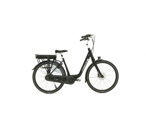 Vogue Mio elektrische fiets 8V Zwart Elektrische Fiets Middenmotor Hydraulische schijfremmen