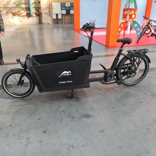 Cangoo Buz elektrische bakfiets zij aanzicht