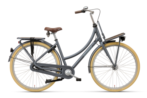 Batavus packd 3 dames transportfiets 28inch Jeans blue mat