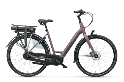Batavus E-finez Damesfiets elektrische 28inch sangria matt