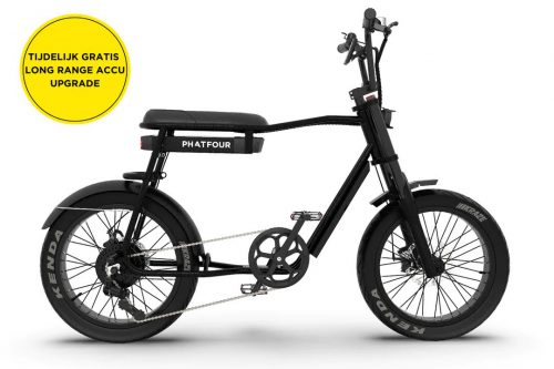 FLS+ SERIE (ZITHOOGTE 83 CM) Phatfour fatbike FLS+