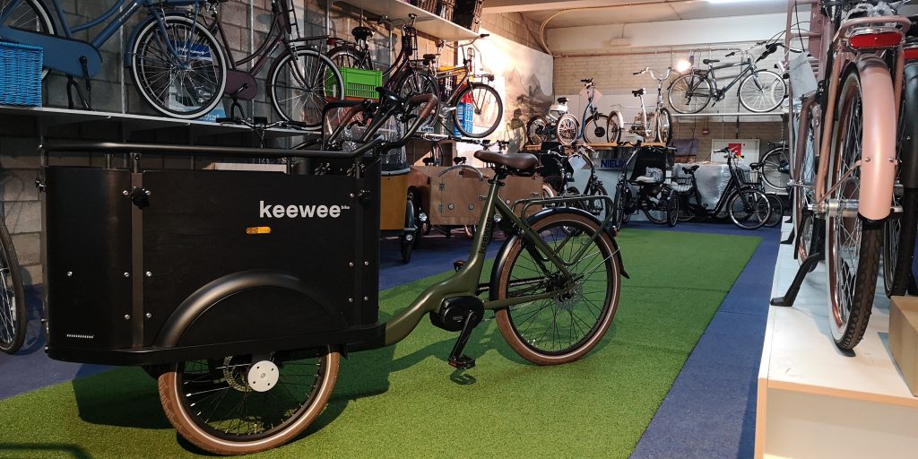 Elektrische Fietsen Bakfietsen E-bikes Lageinstap