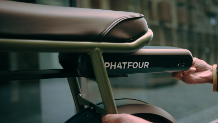 Phat Four FLX fat-bike mat-zwart accyu