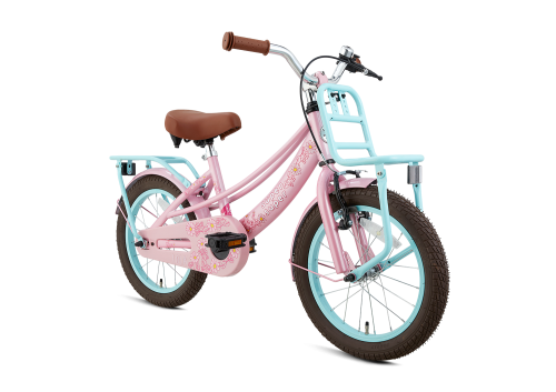 SuperSuper Lola 26 inch RozeTurquoise meisjesfiets transportfiets