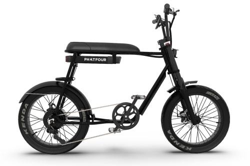 FLB+ SERIE Fatbike met ondersteuning achterwielmotor bafang